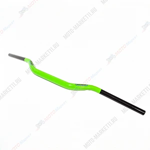 Руль 28мм 3 двухцветный зеленый