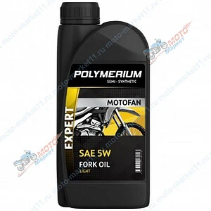 Масло POLYMERIUM MOTOFAN FORK OIL FACTORY MEDIUM 5W 
