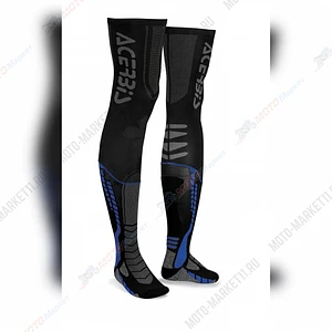  Гольфы кроссовые Acerbis X-LEG PRO Black/Blue, S/M (р.39-41)