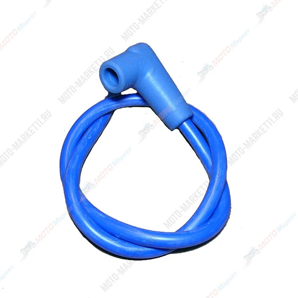 Колпачок в/в с проводом СИЛИКОН L = 51см. с резинкой (Тайга) Россия