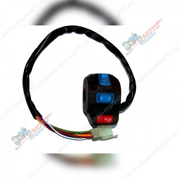 Переключатель Лидер (стоп, свет, старт) левый