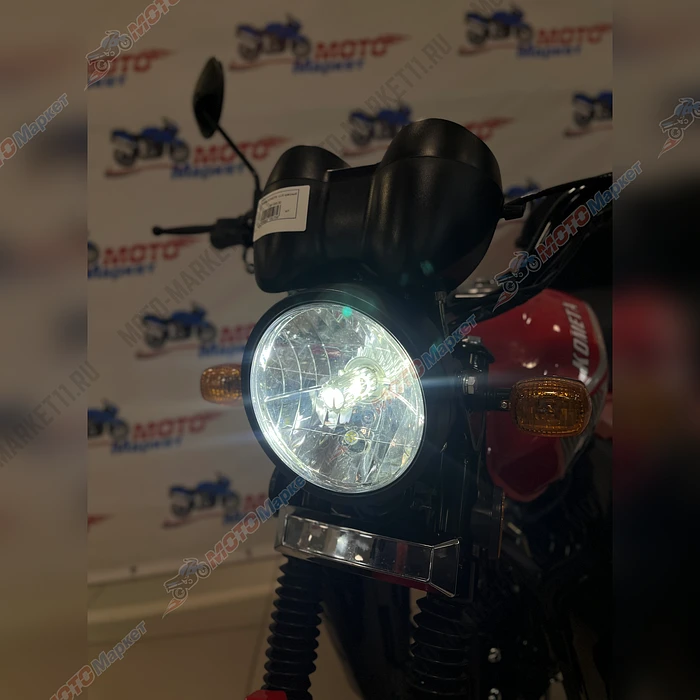 Мопед КОМЕТА  LUX красный