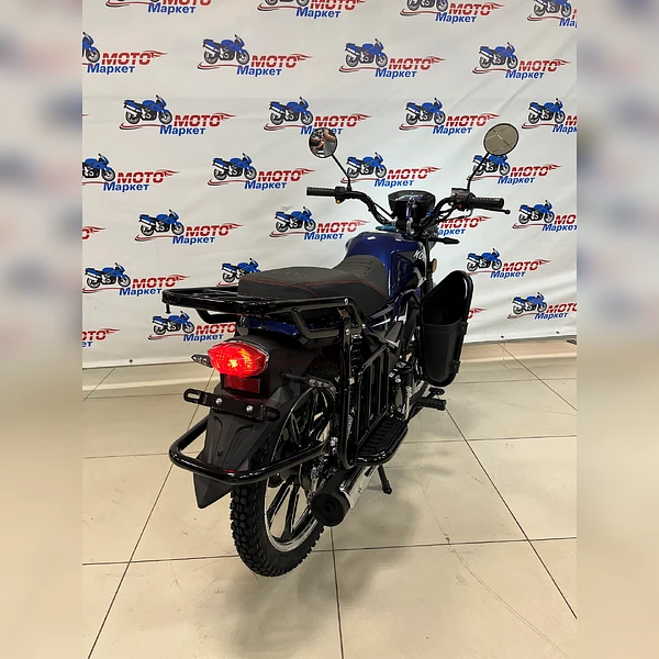 Мопед КОМЕТА -II LUX синий 