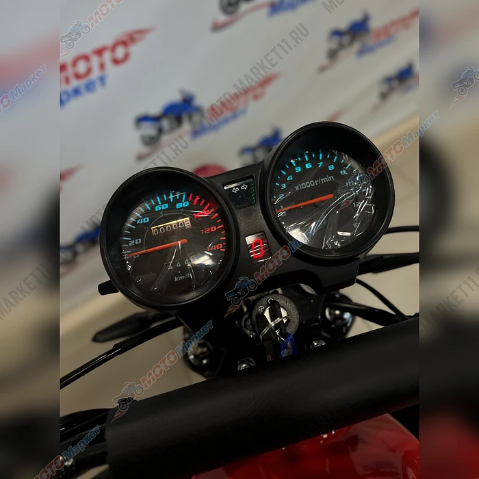 Мопед КОМЕТА II CROSS красный