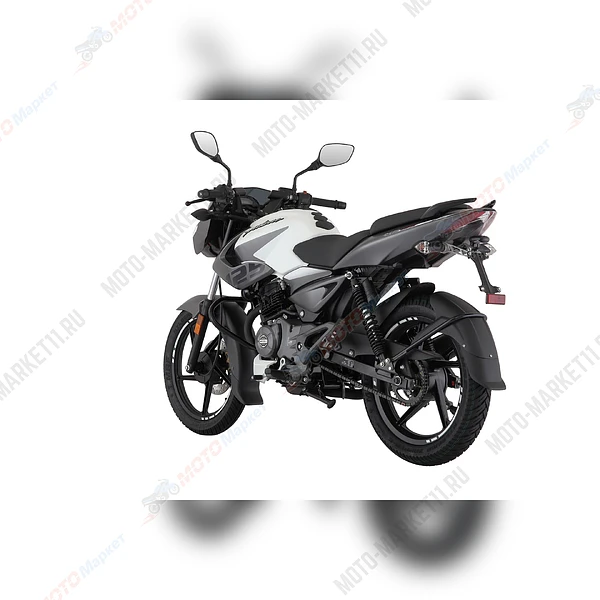 Мотоцикл BAJAJ PULSAR 125NS черно-серый