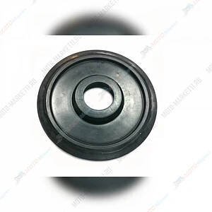 Каток пластиковый большой 165мм (черный)