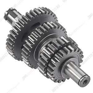 Вал КПП вторичный в сборе YX140 (кикстартер) 150, 160 OEM 