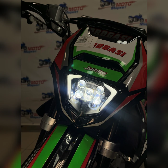 Питбайк PROGASI Jumbo 150 PRO (19/16) Red/Green