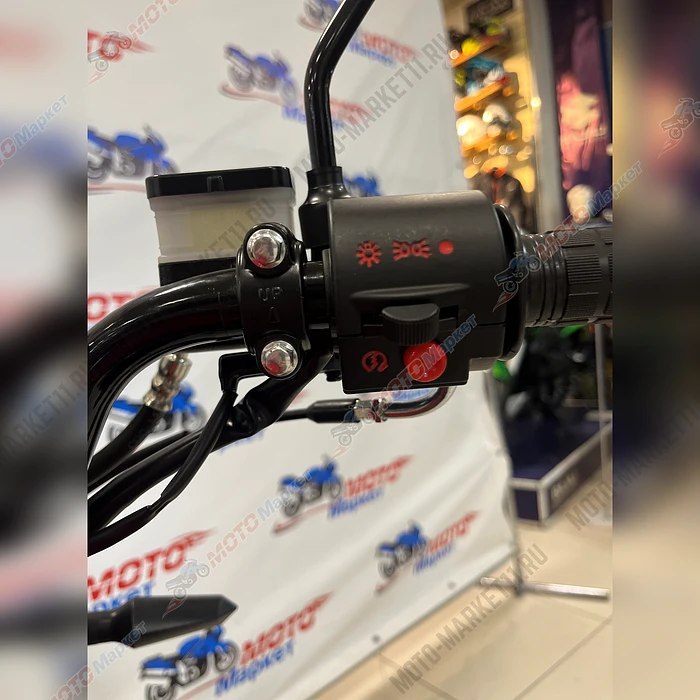 Мопед КОМЕТА II CROSS красный