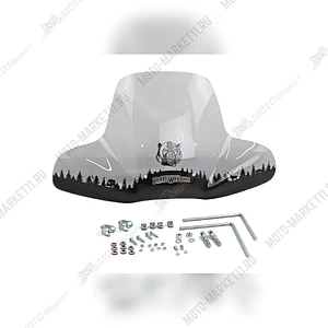 Щиток ветровой квадроцикл BRAVE WARRIOR с шелкографией