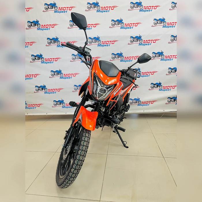 Мопед SPRINTER Luxe оранжевый