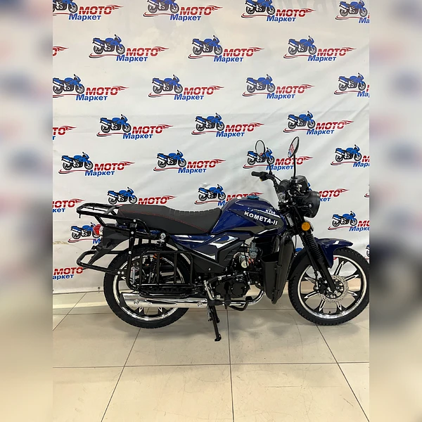 Мопед КОМЕТА -II LUX синий 