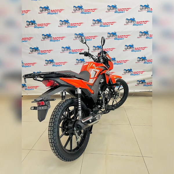 Мопед SPRINTER Luxe оранжевый