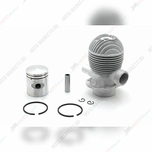 Цилиндр в сборе с поршнем Веломотор