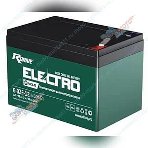 Тяговый аккумулятор RDrive ELECTRO 6-DZF-12