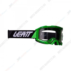 Очки Leatt Velocity 4.5 Neon Lime Clear 83% (8022010490)