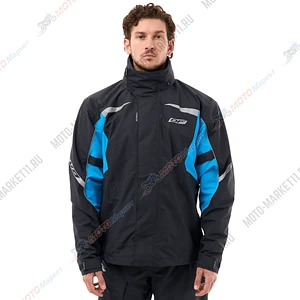 Куртка - дождевик EVO Man Black - Blue (мембрана) (XL)