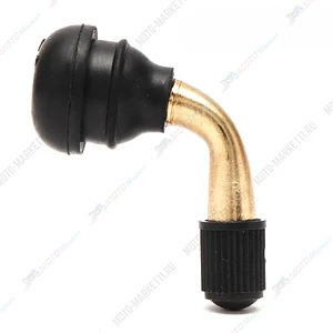 Вентиль бескамерной покрышки скутер (ЛК) Г-образный