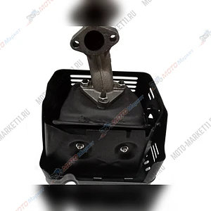 Глушитель Loncin G420F в сборе