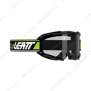 Маска кросс Leatt Vizion 2.5 Black-Neon Yellow Clear 90 VLT