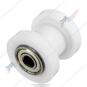 Ролик цепи приводной Питбайк белый 