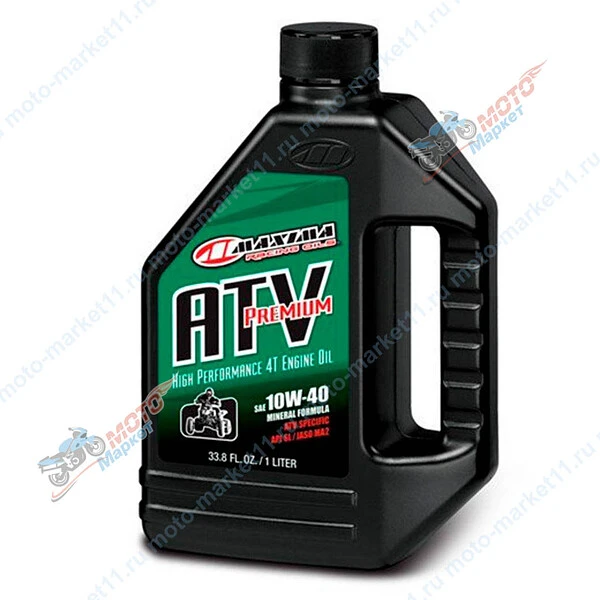 Масло MAXIMA  ATV Premium 4T 10w40 (минеральное для квадроциклов) 