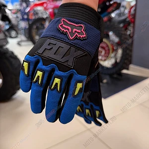 Перчатки мото (детские) FOX №1 Purple/Blue 10 (17 см/10-11 лет) мотокросс