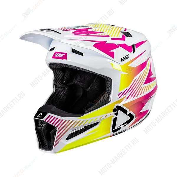 Внедорожный шлем Leatt Moto 3.5 M 57-58cm Storm Pink V26