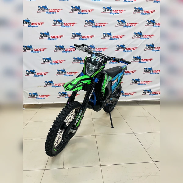 Мотоцикл эндуро PROGASI RACE 300 AIR (21/18) Green/Black
