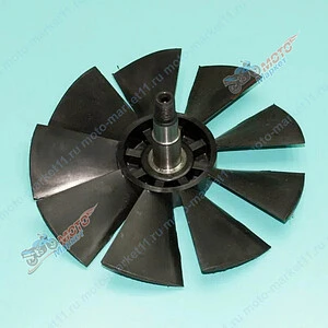 Крыльчатка вентилятора Буран пластик 