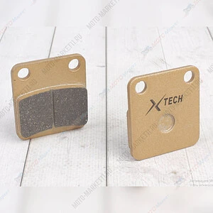 Колодки тормозные дисковые 3 X-TECH (less-metallic) медь
