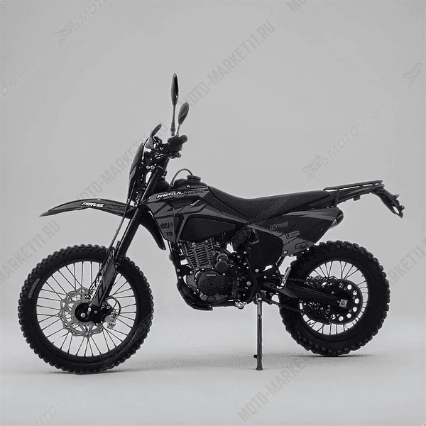 Мотоцикл Regulmoto ZZ PR 300 6 передач с ПТС (Черный/ серый)