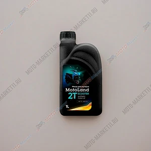 Масло моторное для скутеров MOTOLAND Scooter 2T JASO FD 1л