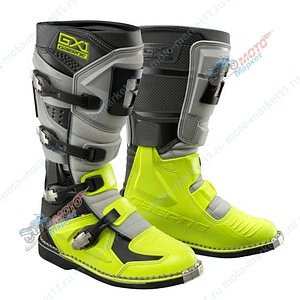 Мотоботы GAERNE GX-1 (Hi-Vis желтый/черный/серый 41)