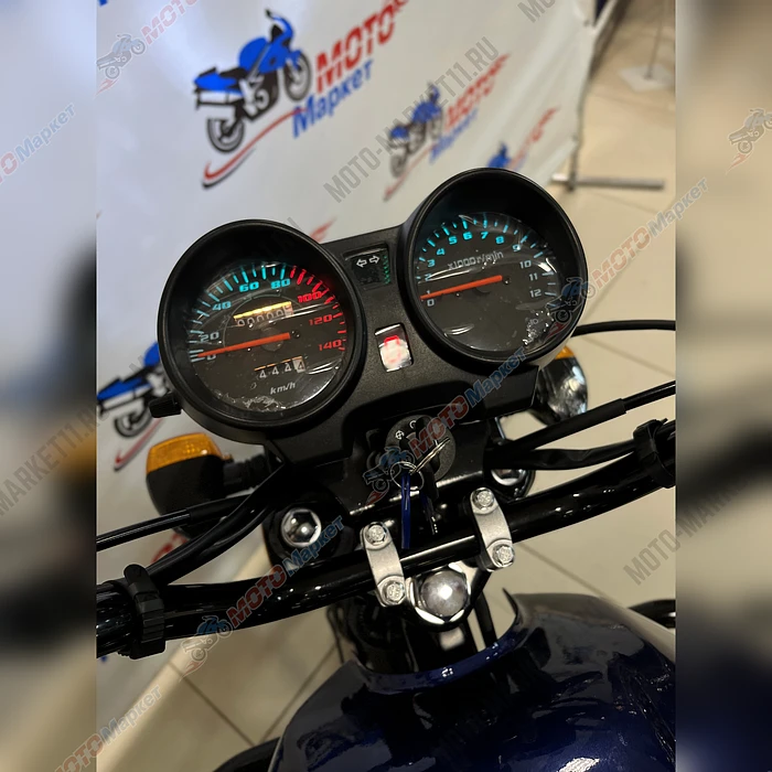 Мопед КОМЕТА  синяя