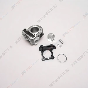 Цилиндр в сборе с поршнем 50мм Скутер 100см палец 15мм 90716