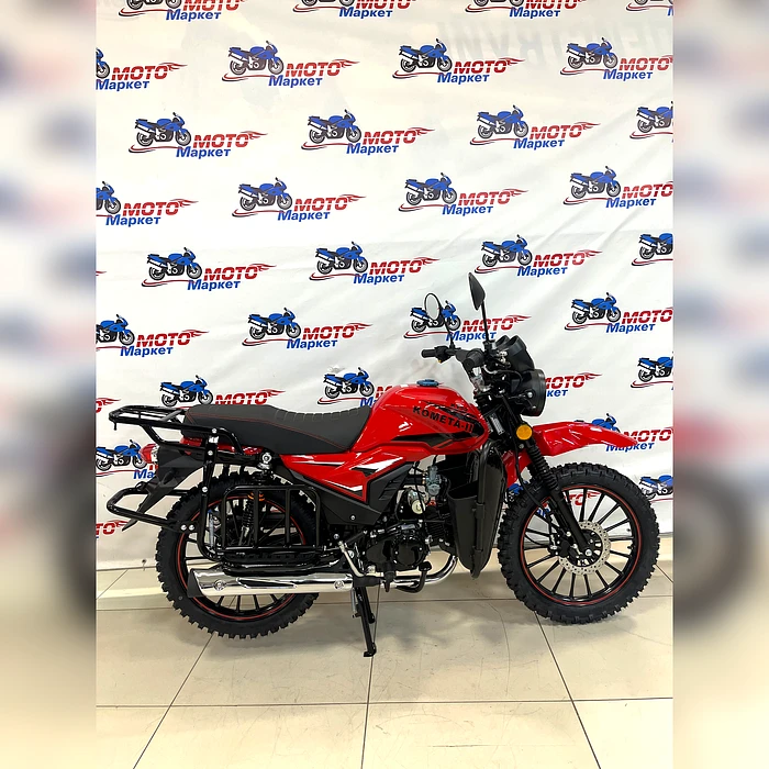 Мопед КОМЕТА II CROSS красный