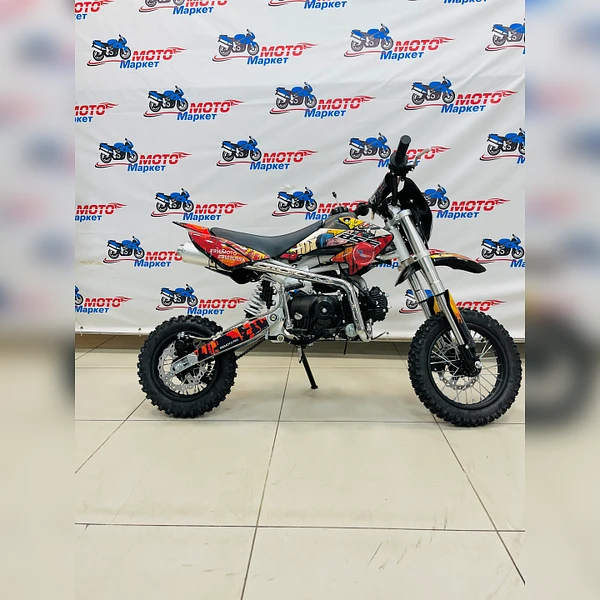 Питбайк BSE EVO 110e Samurai SA 12/10 (Полуавтоматическая КПП), арт. B0EVCB045BHW3