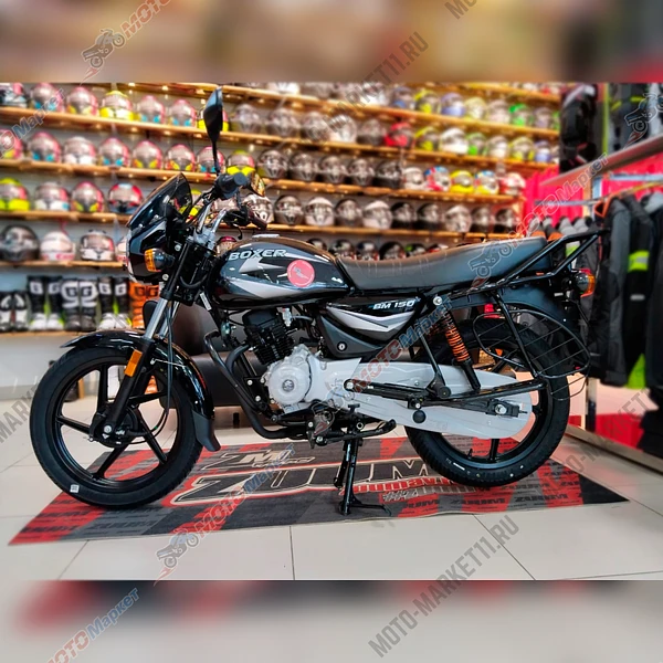 Мотоцикл BAJAJ BOXER   BM 150  черный