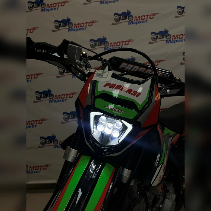 Питбайк PROGASI  Jumbo 125 (19/16) Red/Green