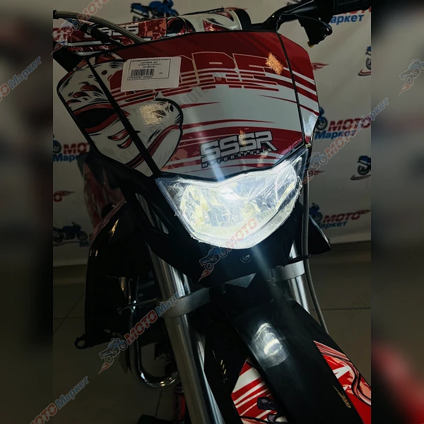 Питбайк SSSR CORE E A Red Cat Mask, арт. SCRECA015ERH3