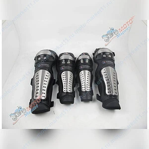 защита MADBIKE в комплекте (локти+колени) метал