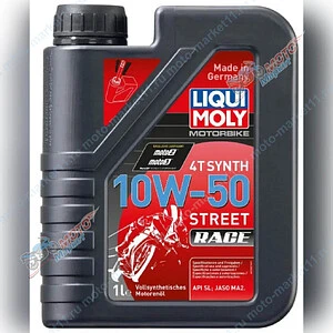 Масло LIQUI MOLY Motorbike 4T 10W-50 Street Race 1л 1502