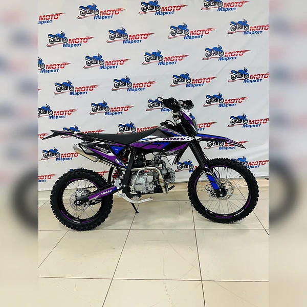 Питбайк PROGASI Jumbo 150 PRO (19/16) Purple/Blue