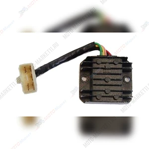 Реле регулятор с проводом 5 конт. большая колодка 3- фазн. ATV, Снегоход, Трицикл 97645