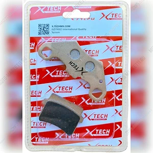 Колодки тормозные дисковые 11 X-TECH (less-metallic) медь