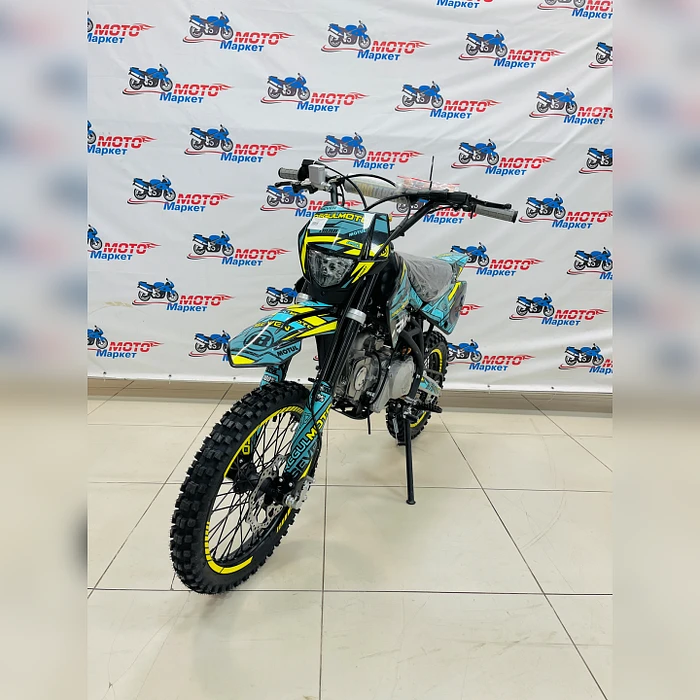 Питбайк Regulmoto SEVEN (черный/желтый/синий)