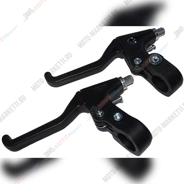 Рычаг тормозной пластик+алюмин.