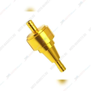 Фильтр топливный в метал корпусе 29585 золотой