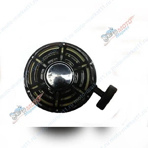 Стартер ручной 182F-188F в сборе ЧЕРНЫЙ